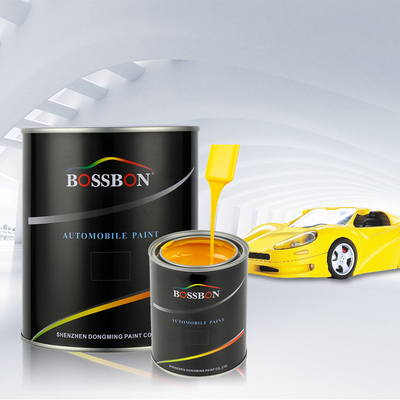 Mittlere gelbe Farbe Acrylder polyurethan-Automobilfarben-Auto-Sprühfarben-1K